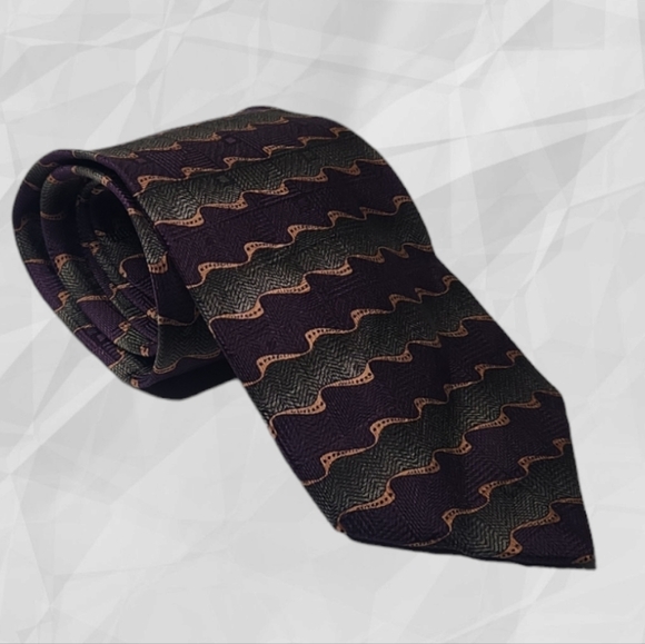 Robert Stewart Silk Tie - Picture 1 of 6